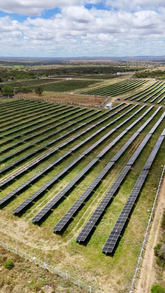 Usina Solar Via Prime - Vista Aérea - Geração de Créditos de Energia
